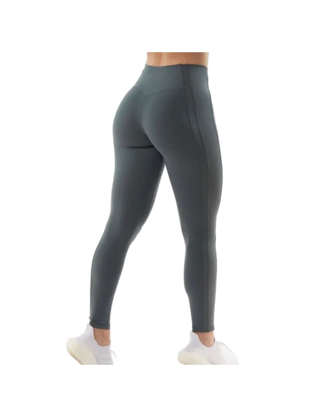 Alphalete Pulse Kinetic High Waisted Leggings in Porcelain Grey Size Small